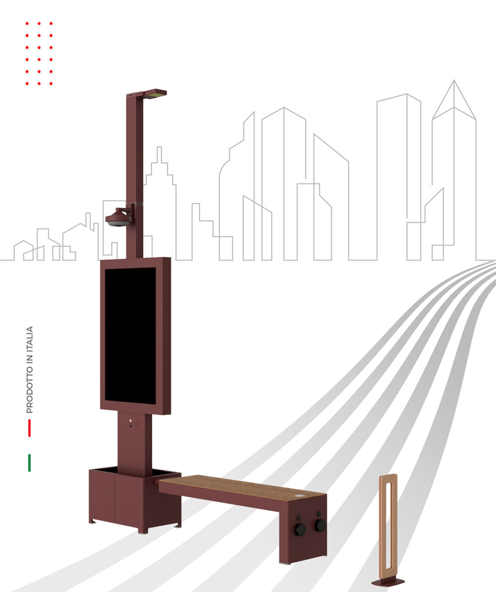 Arredo urbano Isola Milano