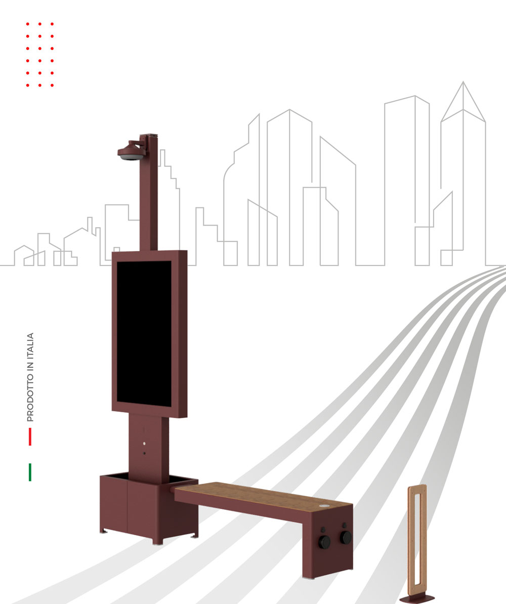 Arredo urbano Isola Sanremo Slim