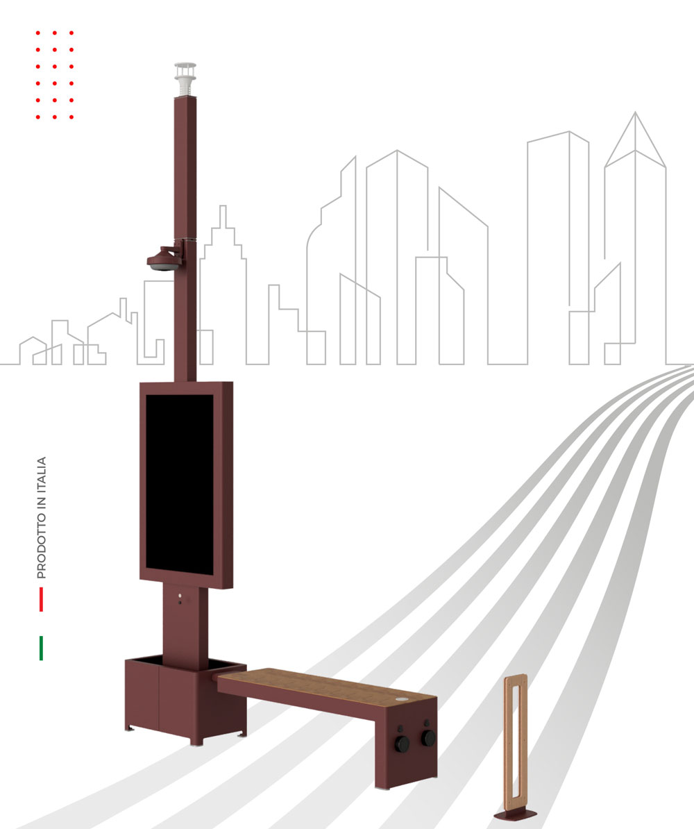 Arredo urbano Isola Agri