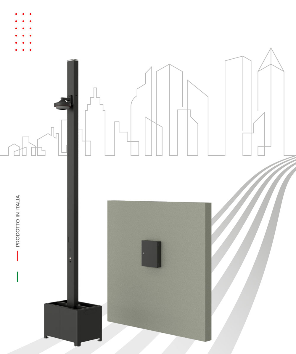Arredo urbano Isola Pigna Smart 4.3