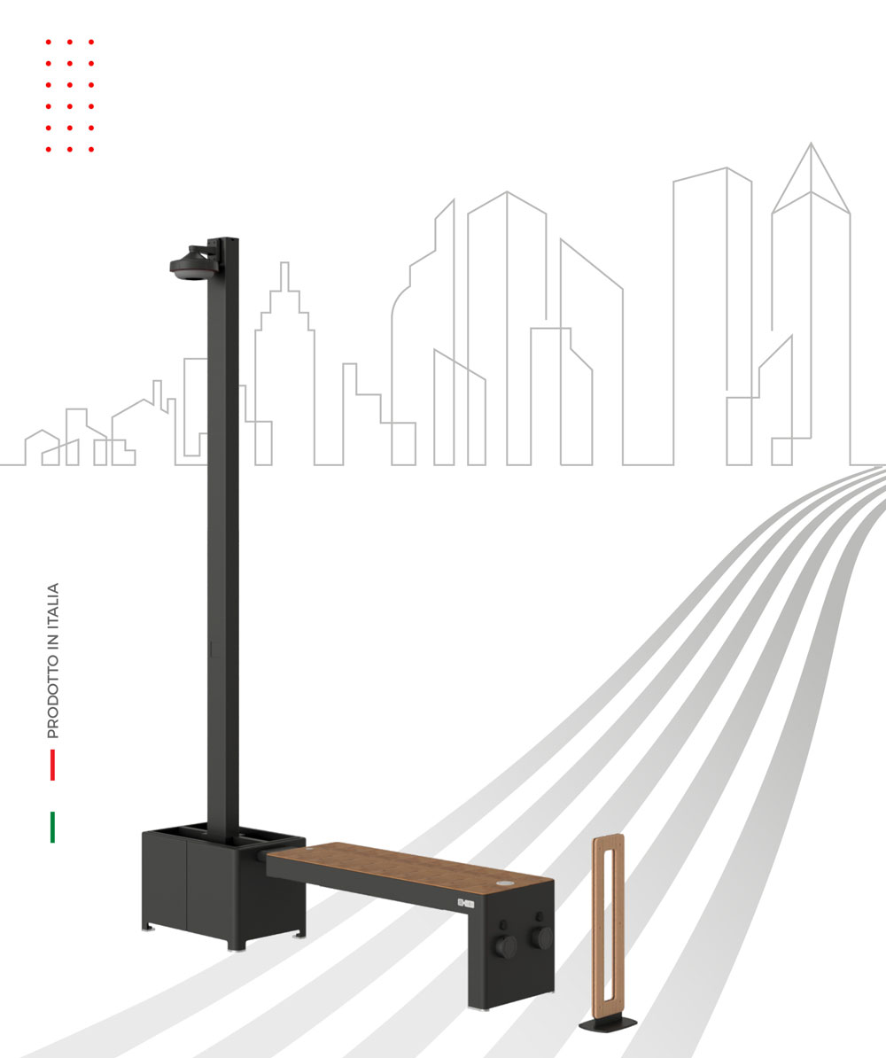 Arredo urbano Urban Node